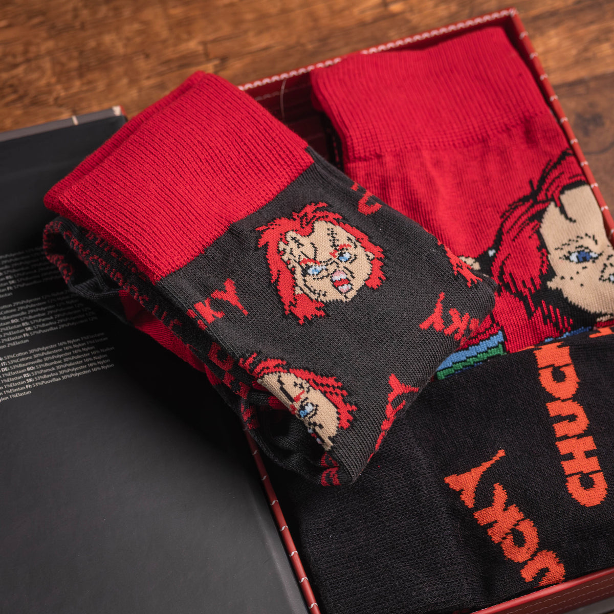 Productafbeelding Chucky - 3-pack sokken in cadeaubox
