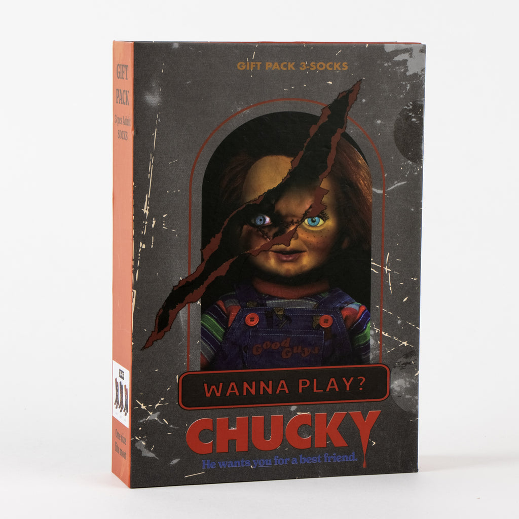 Productafbeelding Chucky - 3-pack sokken in cadeaubox
