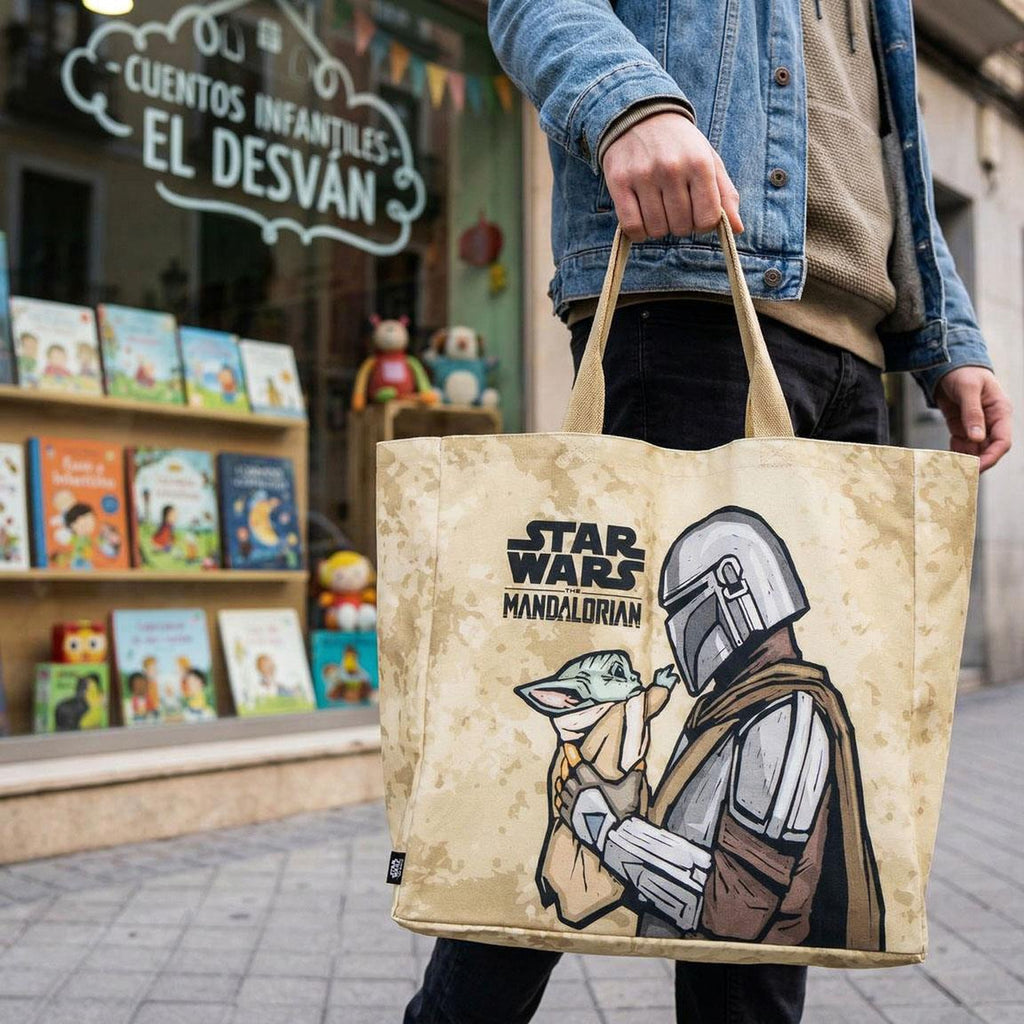 Productafbeelding Grogu en Mando Shopper Tas - Star Wars The Mandalorian & Grogu