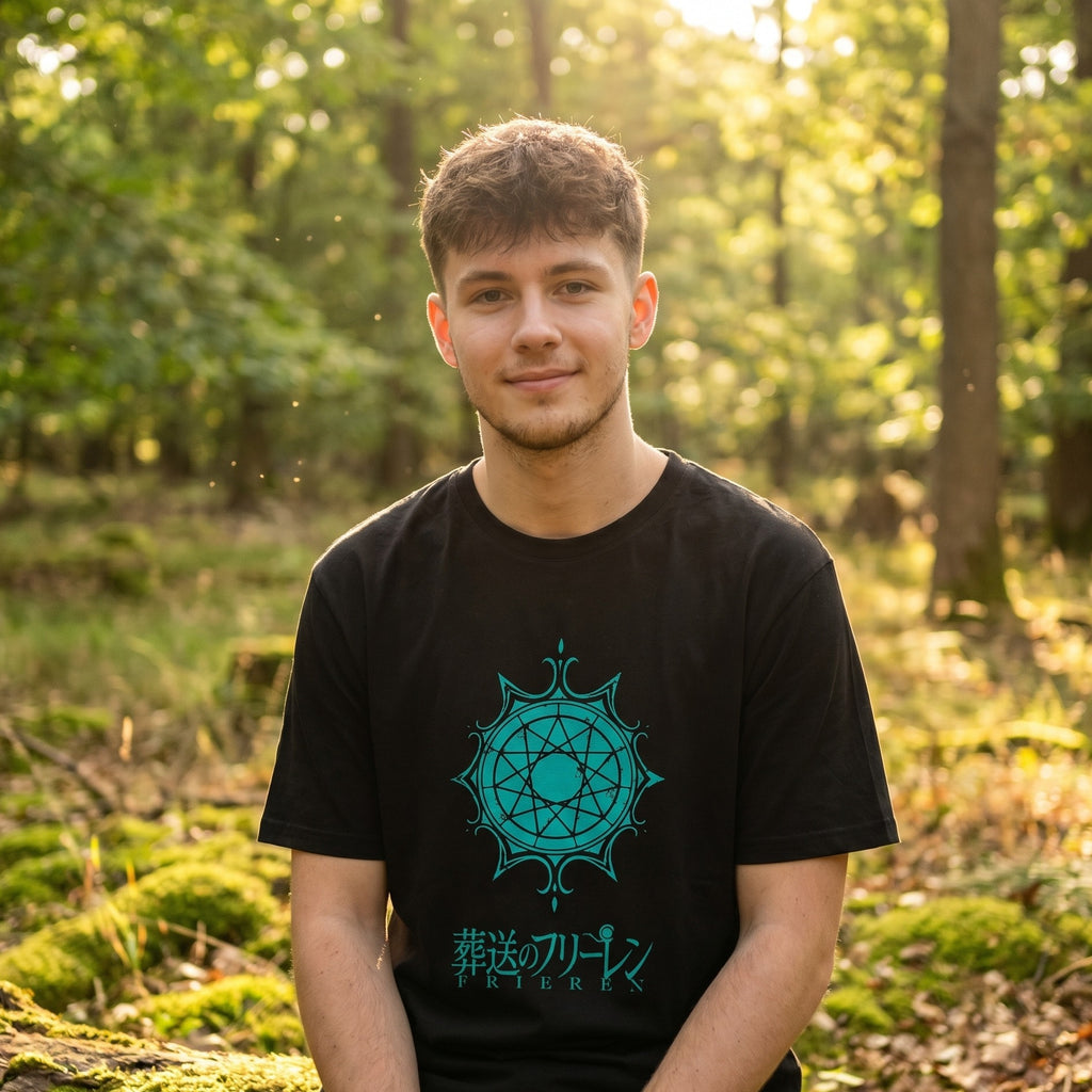 Productafbeelding Frieren - Symbool T-shirt zwart