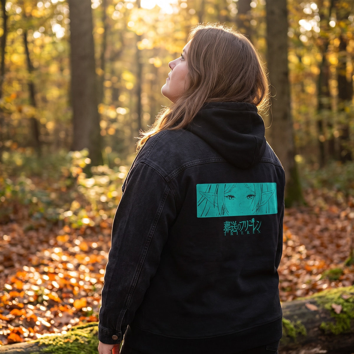 Productafbeelding Frieren - Zwarte hoodie