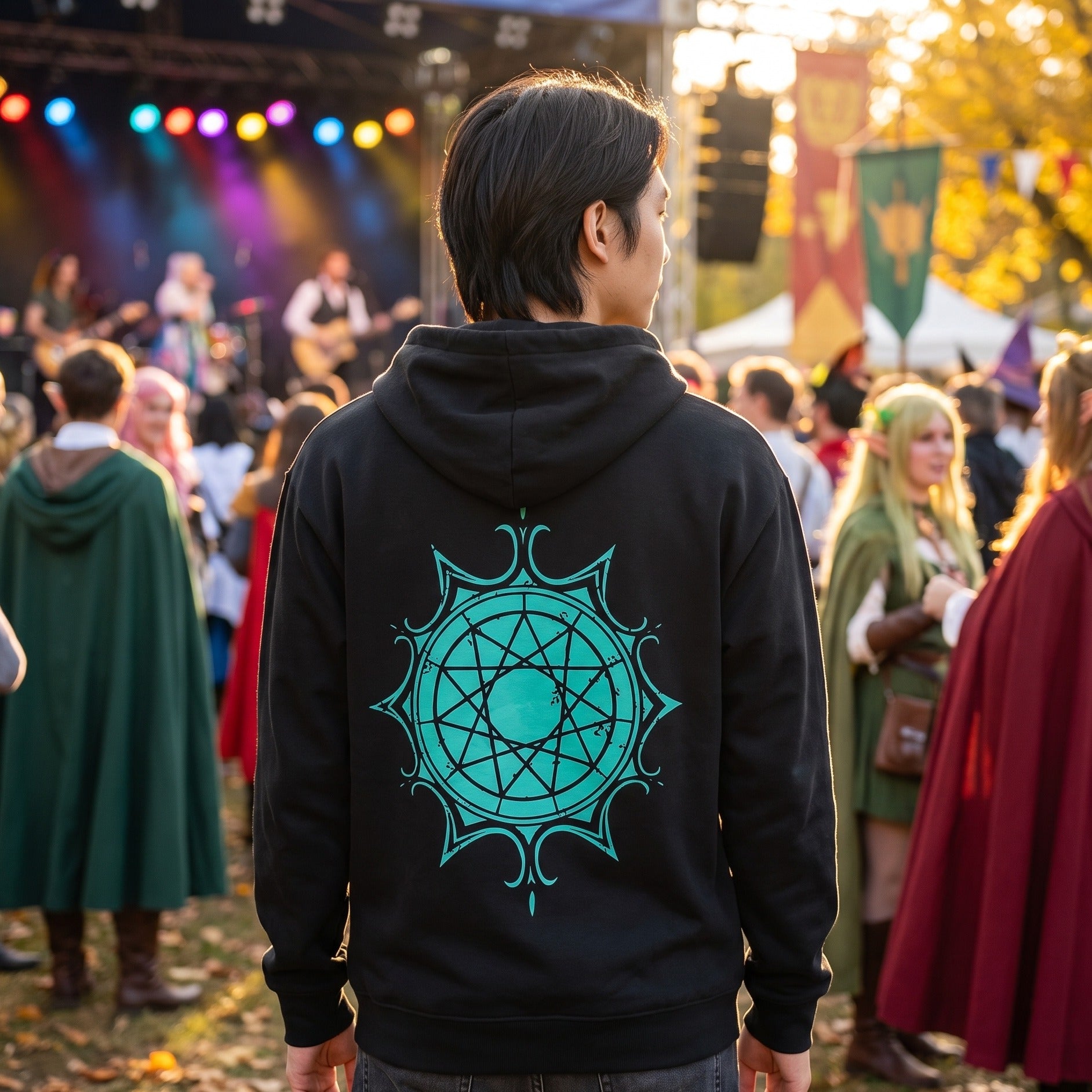 Productafbeelding Frieren - Symbool zwarte hoodiejack