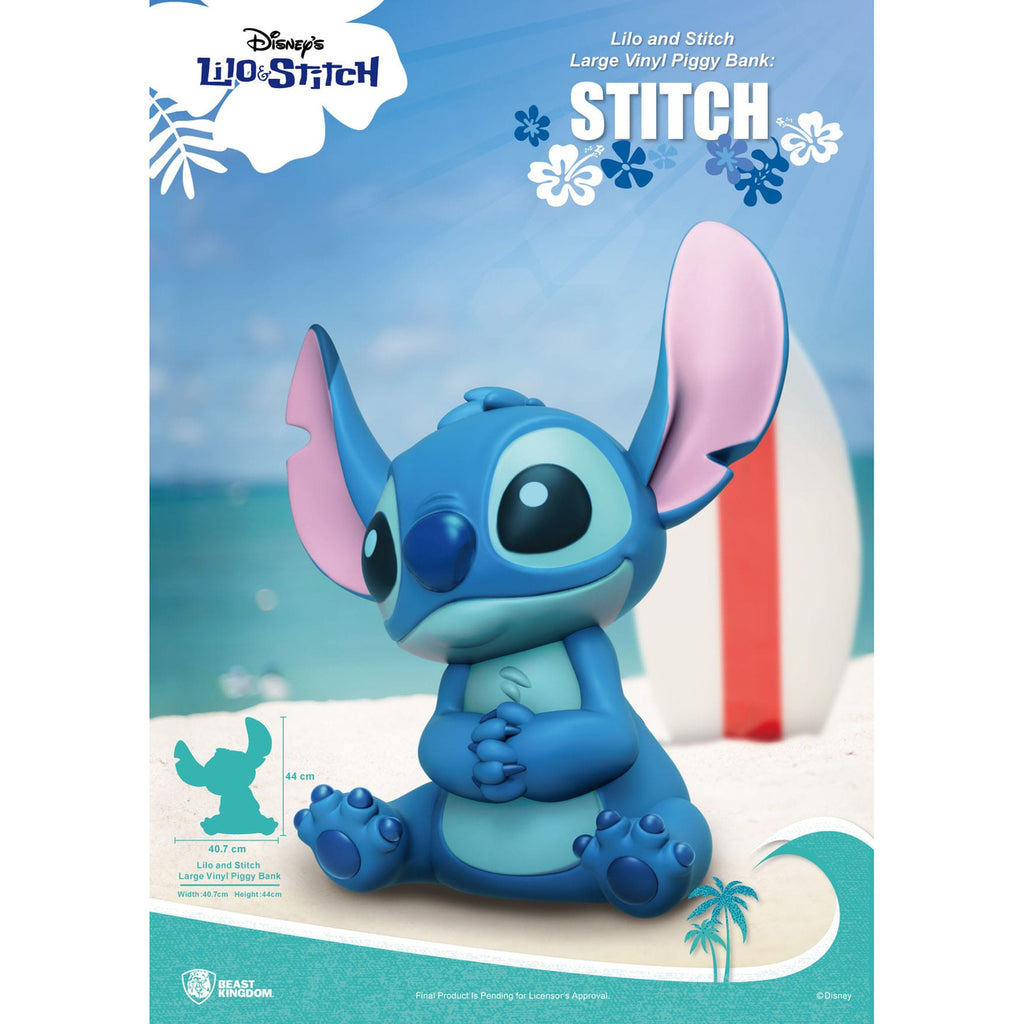 Productafbeelding Lilo & Stitch Piggy vinyl spaarpot Stitch 44 cm
