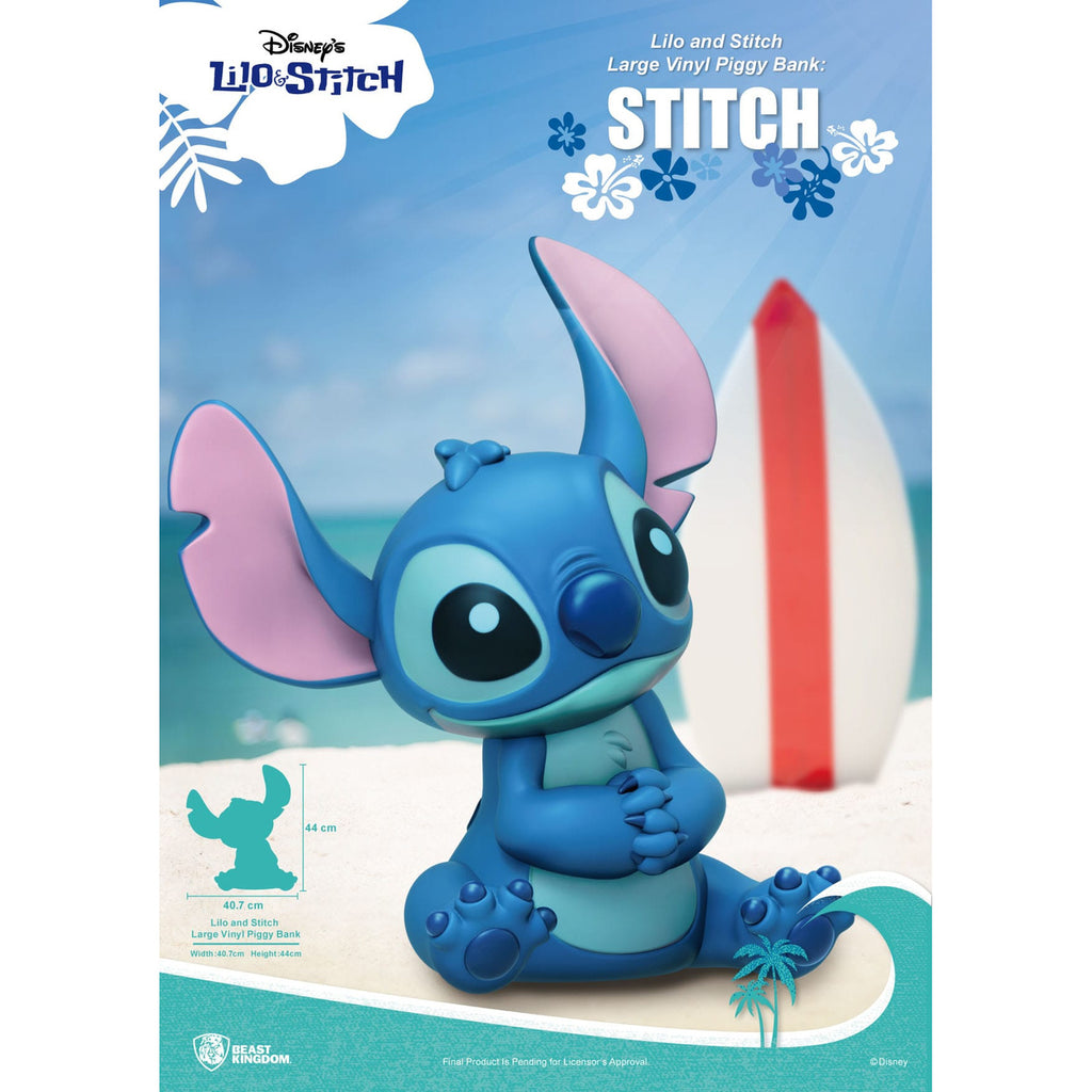 Productafbeelding Lilo & Stitch Piggy vinyl spaarpot Stitch 44 cm