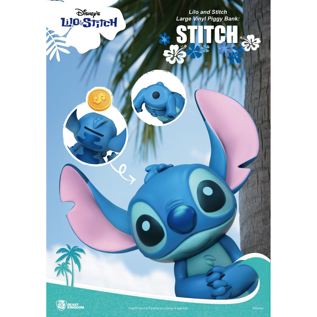 Productafbeelding Lilo & Stitch Piggy vinyl spaarpot Stitch 44 cm