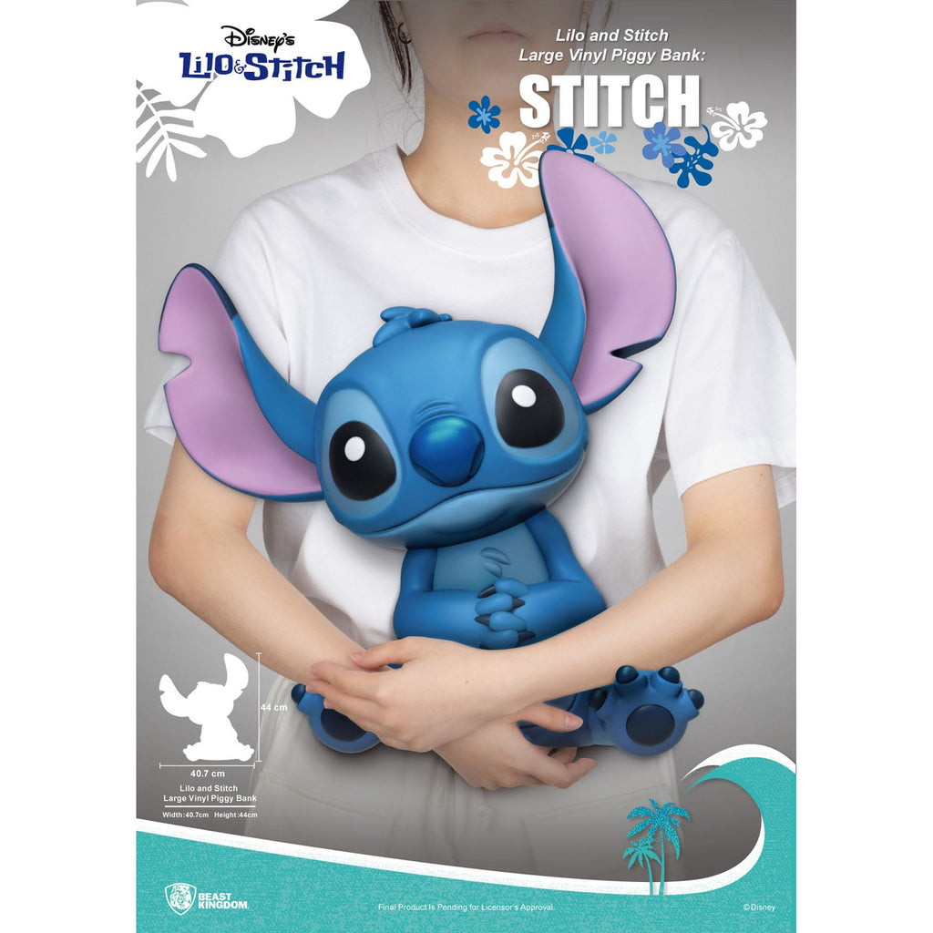 Productafbeelding Lilo & Stitch Piggy vinyl spaarpot Stitch 44 cm