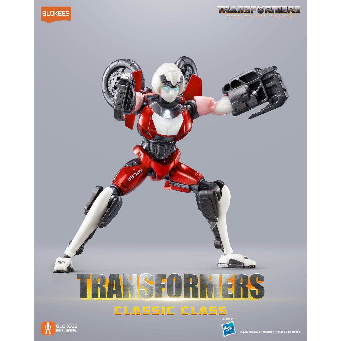 Productafbeelding Transformers Blokees Plastic Model Classic Class 07 Arcee