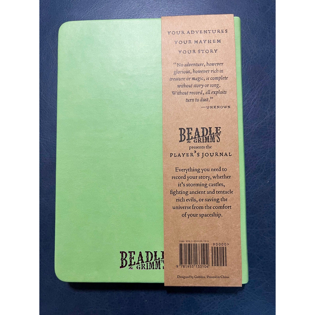 Productafbeelding Notitieboek A5 Player's Journal Sage Green Shield
