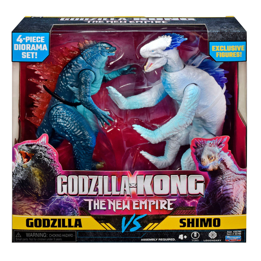 Productafbeelding Godzilla x Kong: The New Empire Diorama 2-pack Godzilla