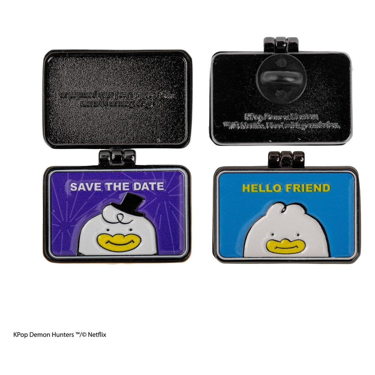 Productafbeelding KPop Demon Hunters Pin Rujinu Letters