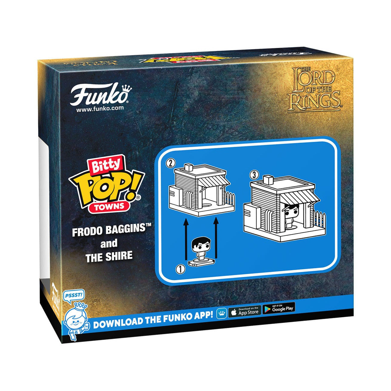 Product image The Lord of the Rings Bitty POP! Town Vinyl Figure Frodo at the Shire