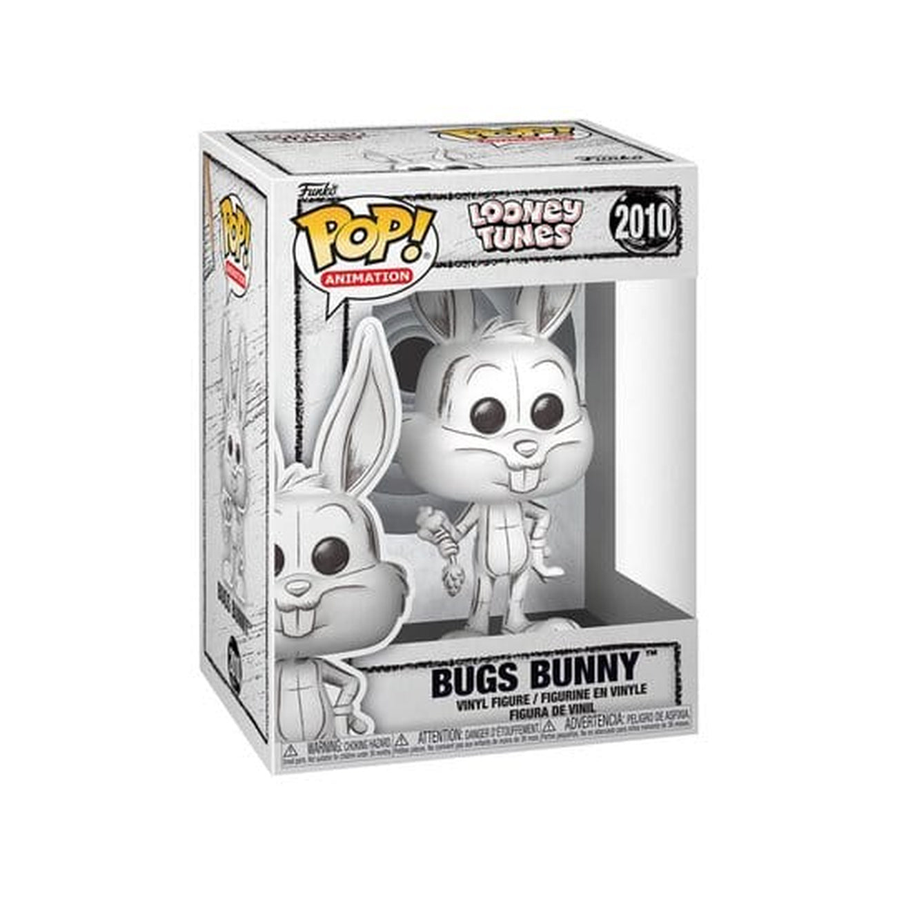 Productafbeelding Looney Tunes POP! Animation Vinyl Figuur Bugs 9 cm