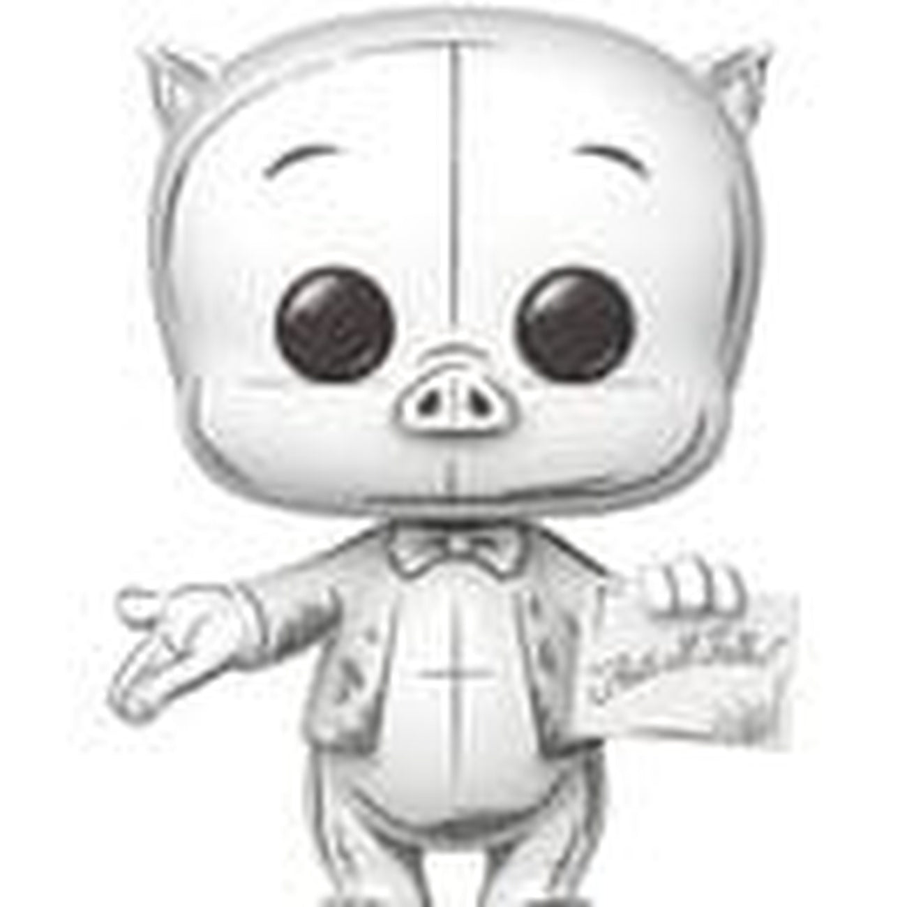 Productafbeelding Looney Tunes POP! Animation vinylfiguur Porky Pig? 9 cm