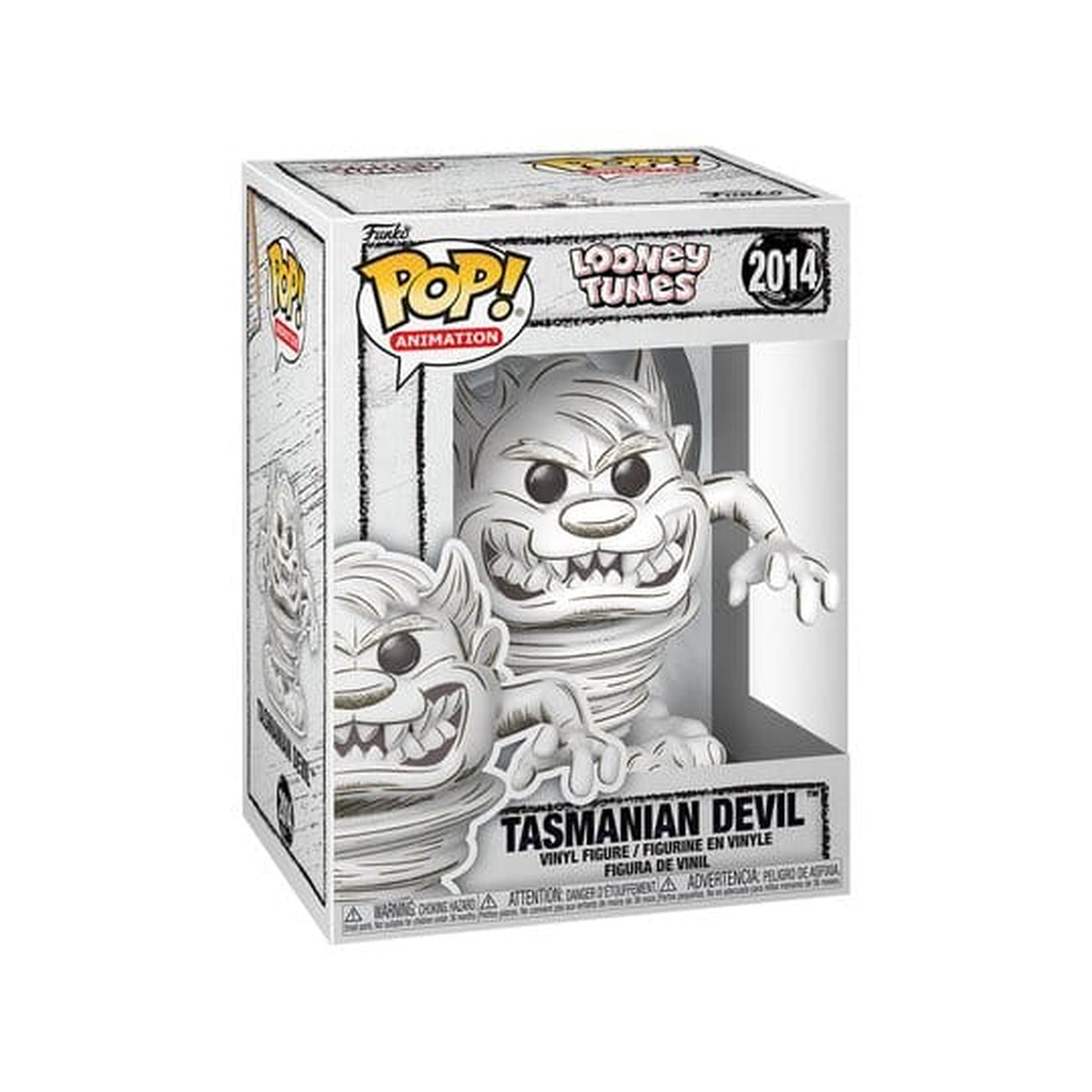 Productafbeelding Looney Tunes POP! Animation Vinyl Figuur Taz 9 cm