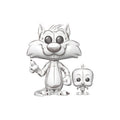 Productafbeelding Looney Tunes POP! & Buddy Animation Vinylfiguur
