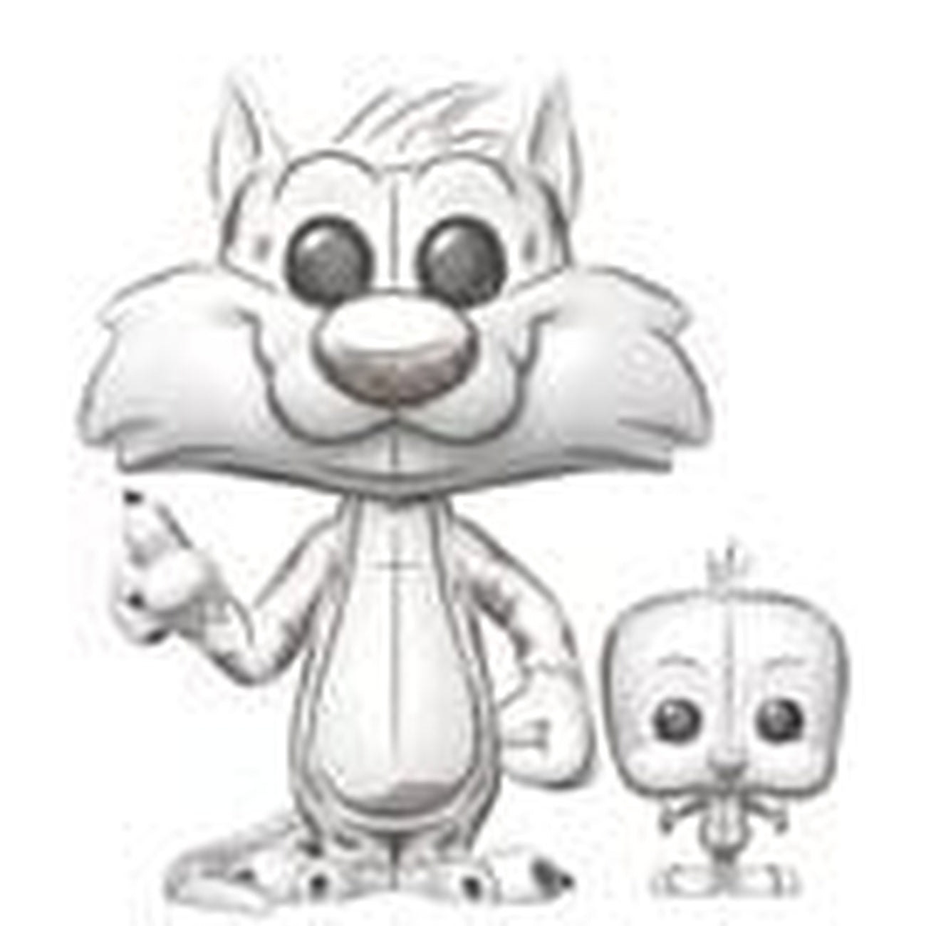 Productafbeelding Looney Tunes POP! & Buddy Animation Vinylfiguur