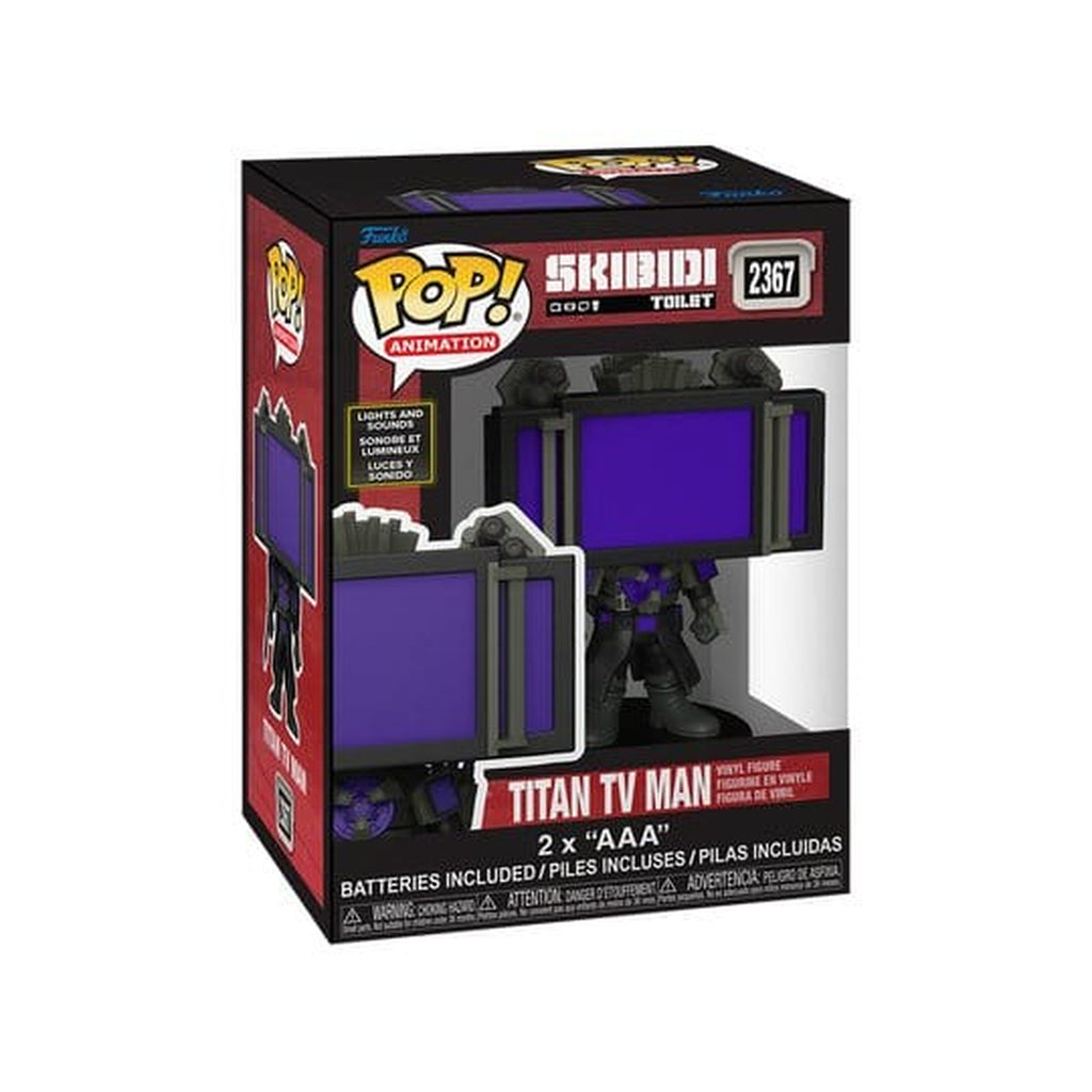 Productafbeelding Skibidi Toilet Super Sized POP! Vinyl Figuur Titan TV