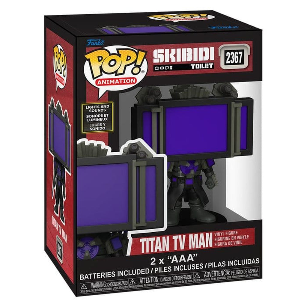 Productafbeelding Skibidi Toilet Super Sized POP! Vinyl Figuur Titan TV