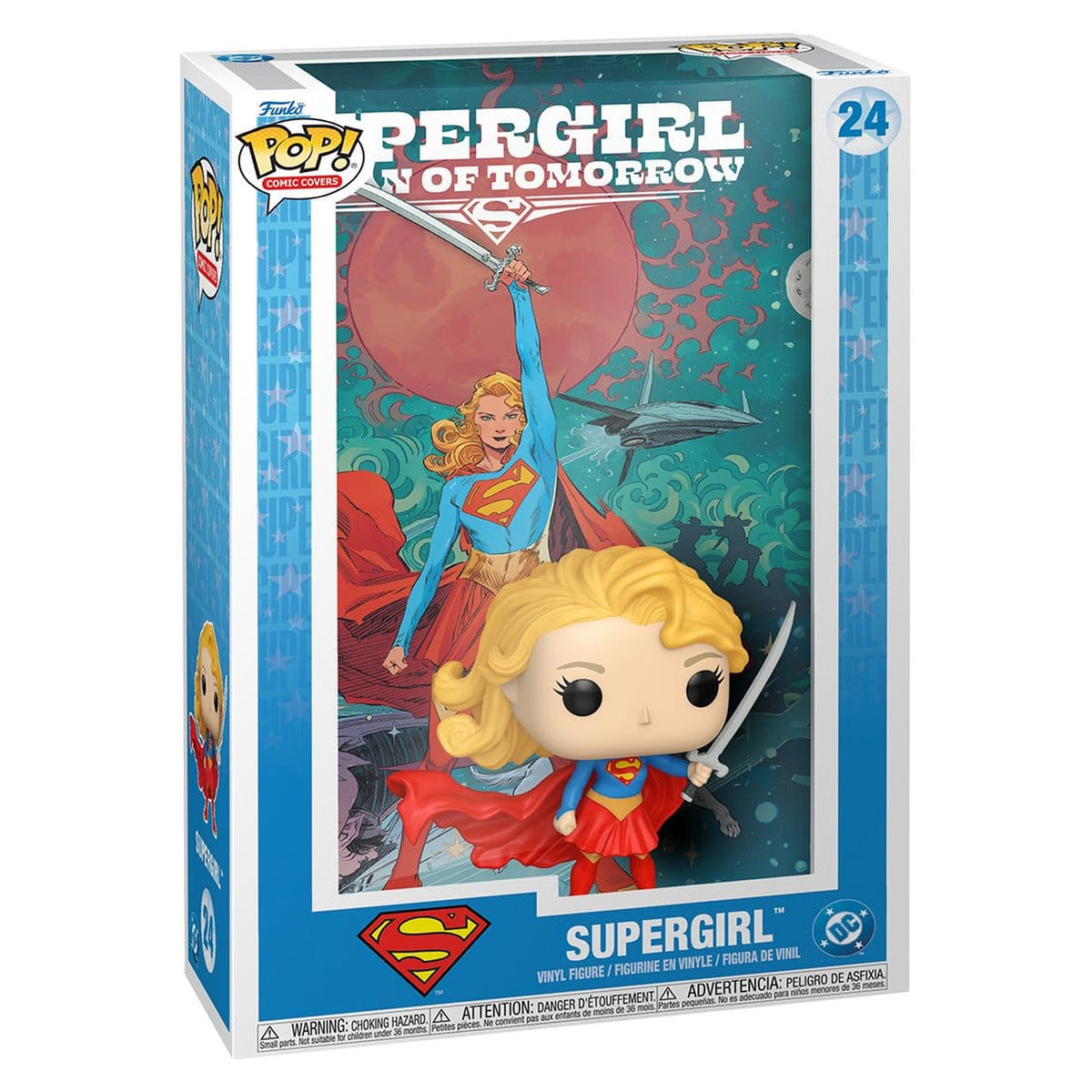 Product image DC Comics POP! Comic Cover Vinyl Figure Supergirl 9 cm