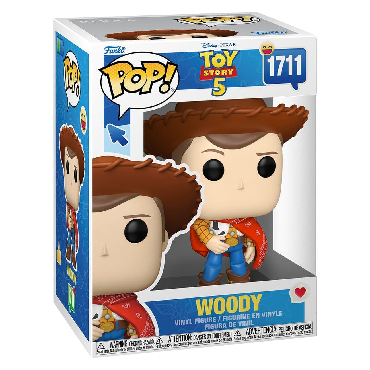 Productafbeelding Toy Story 5 POP! Disney vinylfiguur Woody 9 cm