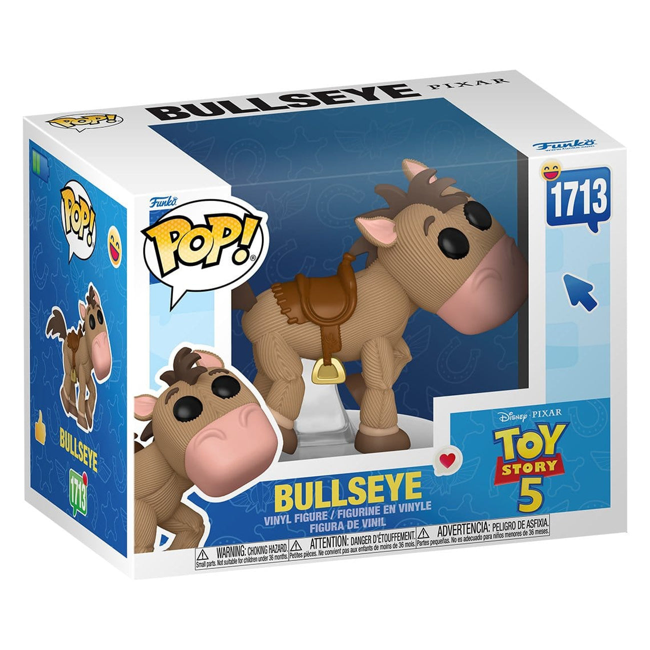 Productafbeelding Toy Story 5 POP! Premium Vinyl Figuur Bullseye 9 cm