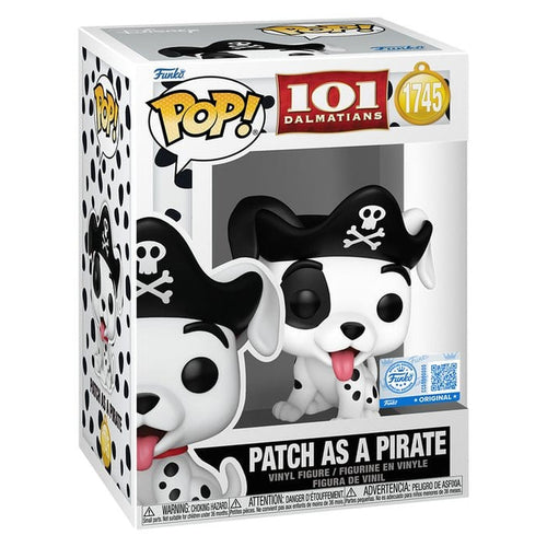 Productafbeelding 101 Dalmatiërs POP! Disney vinyl figuur Patch (Piraat)