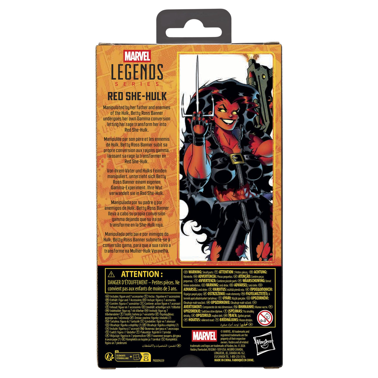 Product image Hulk Marvel Legends Action Figure Red She-Hulk 15 cm