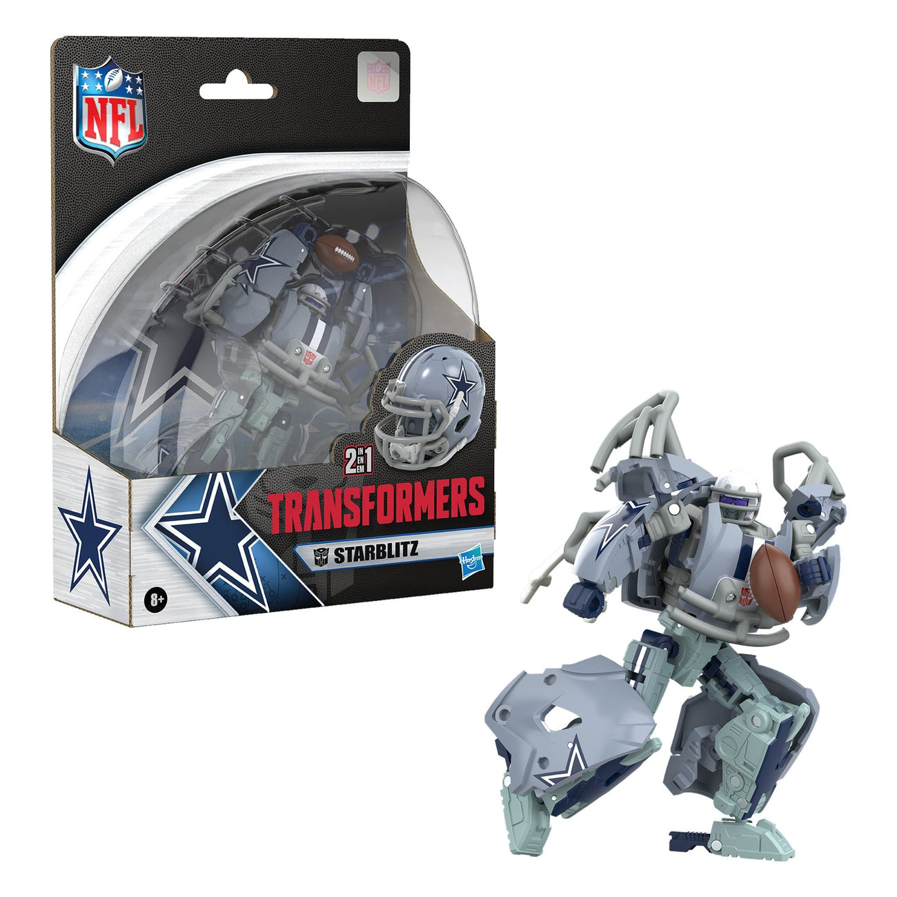 Productafbeelding Transformers x NFL Actiefiguur Dallas Cowboys: Starblitz 14