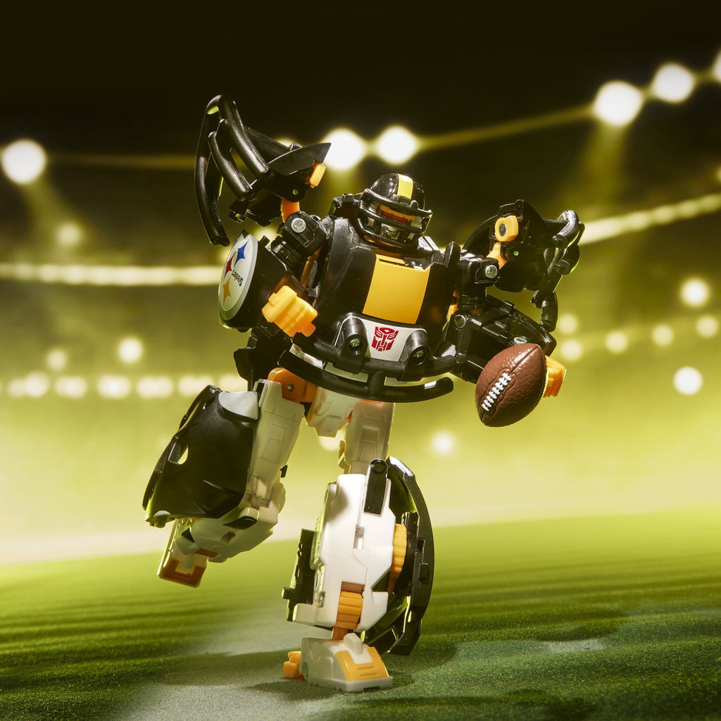 Productafbeelding Transformers x NFL Actiefiguur Pittsburgh Steelers