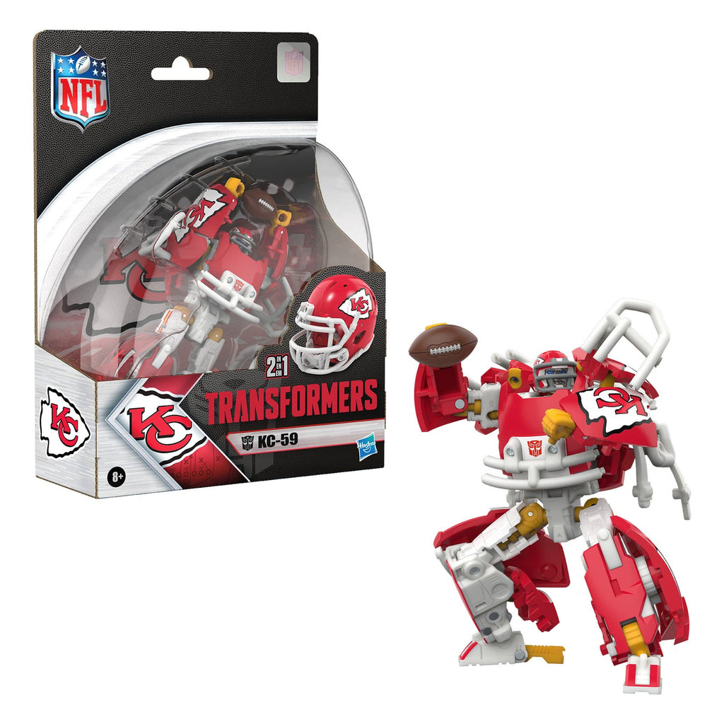Productafbeelding Transformers x NFL Actiefiguur Kansas City Chiefs: KC-59 14