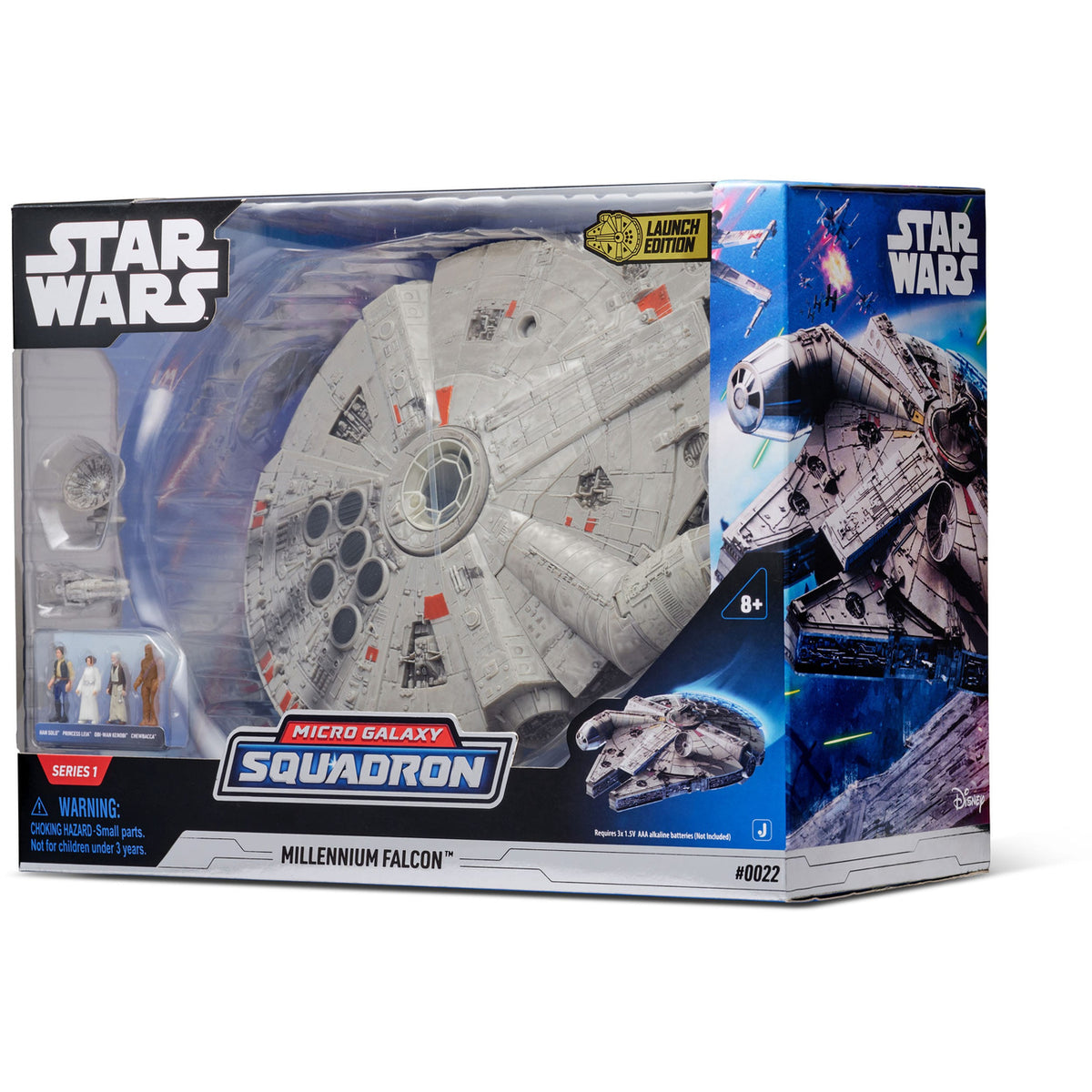 Productafbeelding Star Wars Feature-voertuig met figuur Millennium Falcon 23 cm