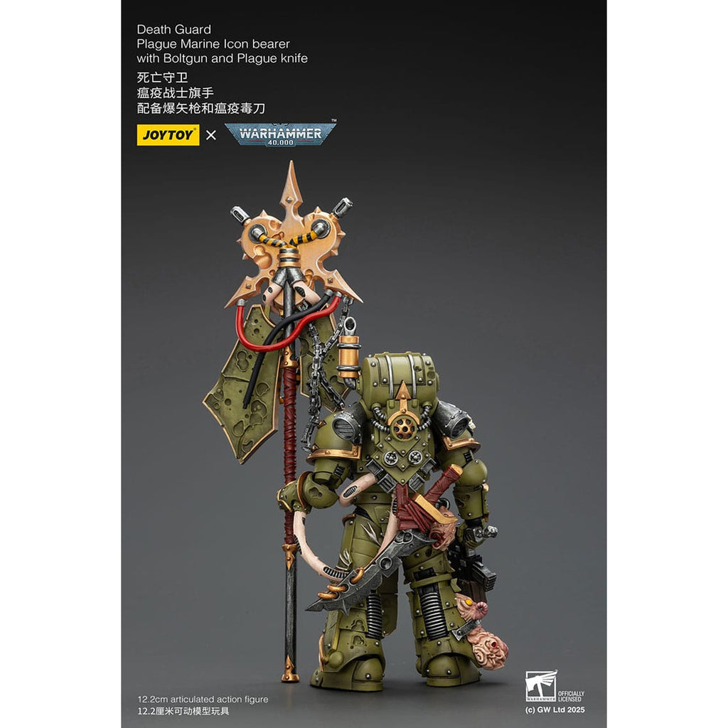 Productafbeelding Warhammer 40,000 Actiefiguur Death Guard Plague Marine Icon