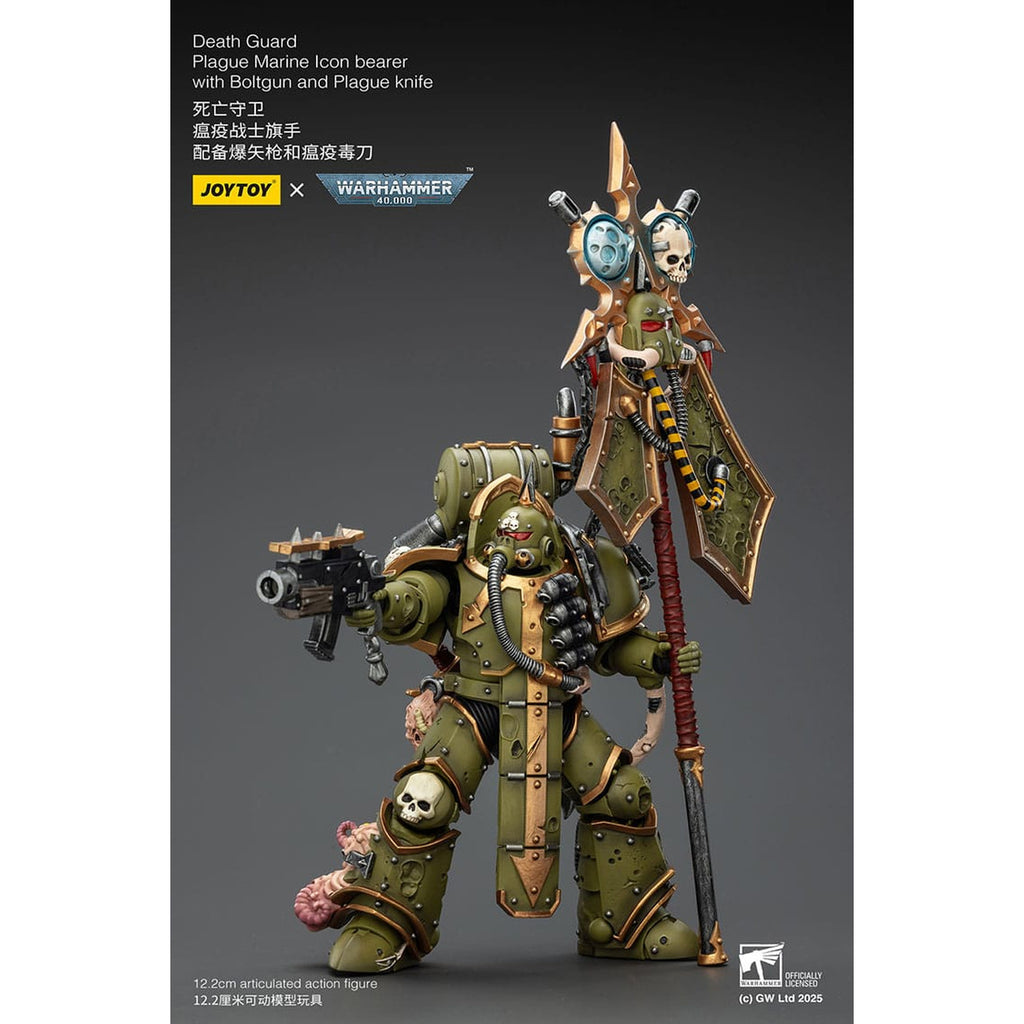 Productafbeelding Warhammer 40,000 Actiefiguur Death Guard Plague Marine Icon