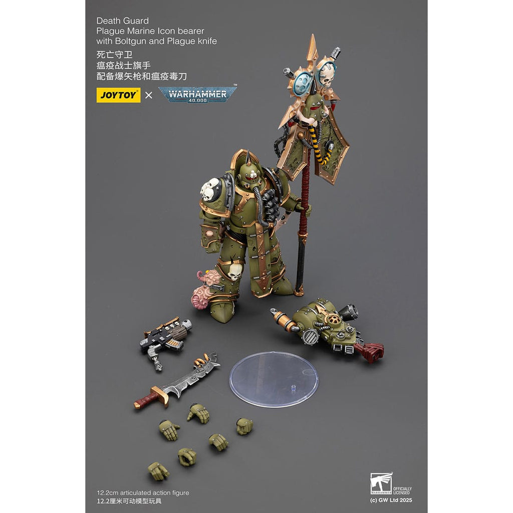 Productafbeelding Warhammer 40,000 Actiefiguur Death Guard Plague Marine Icon