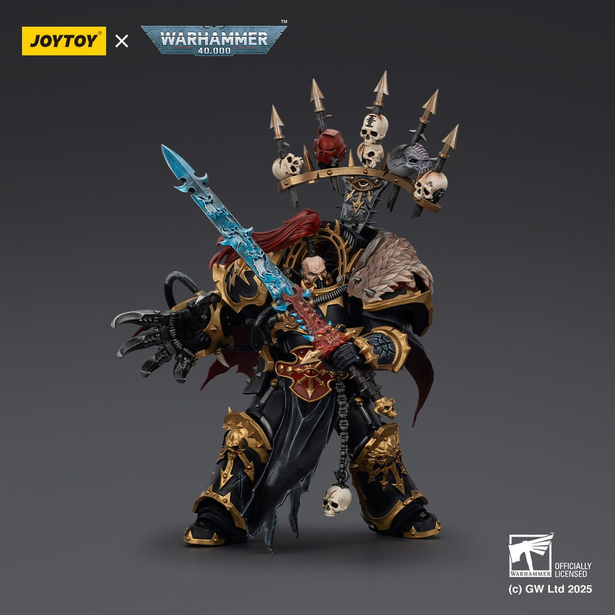 Productafbeelding Warhammer 40,000 actiefiguur Black Legion Abaddon the Despoiler