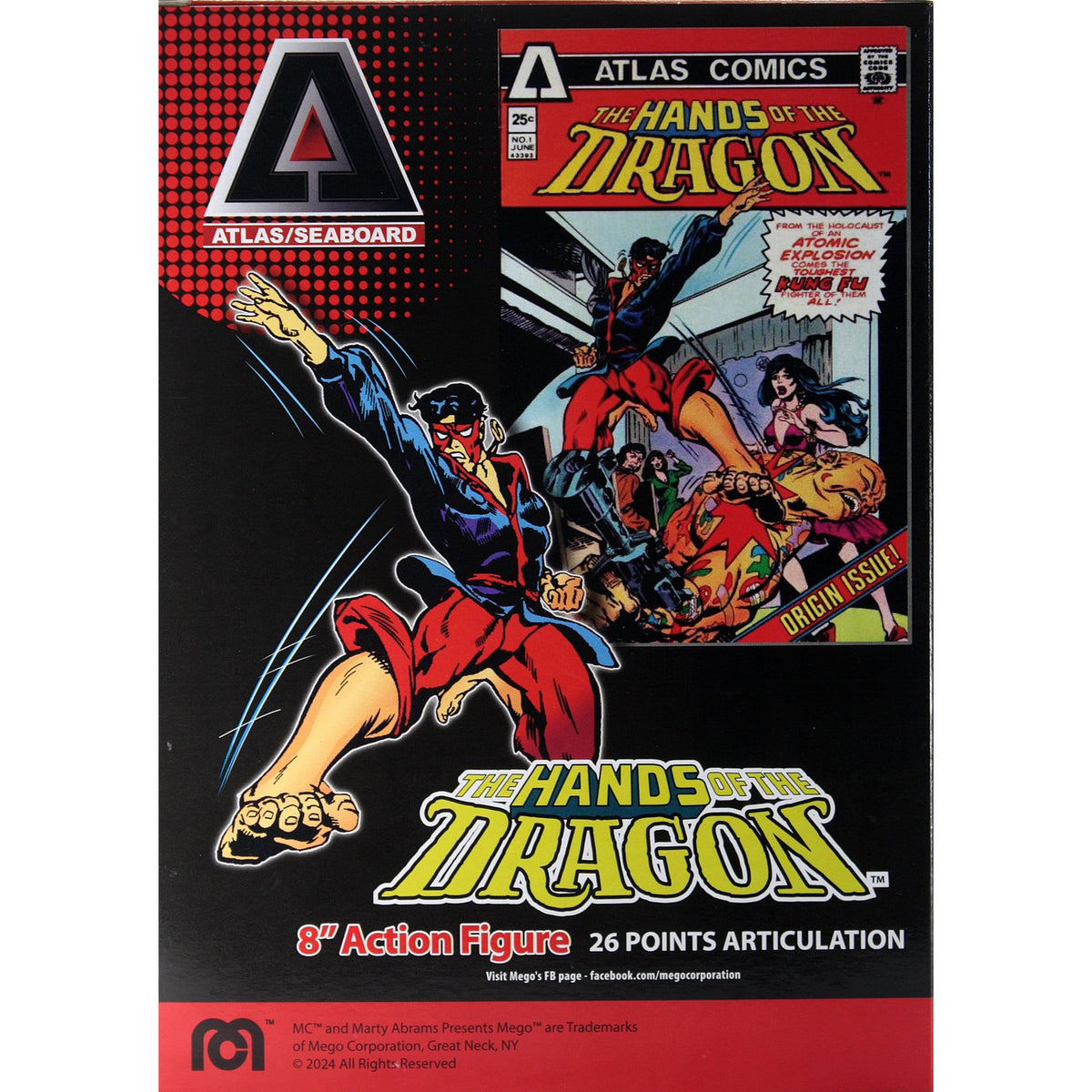 Productafbeelding Atlas Comics actiefiguur Hand of the Dragon 20 cm