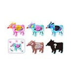 Productafbeelding Kaitai Fantasy minifiguren 4-pack Collection Beef 6 cm