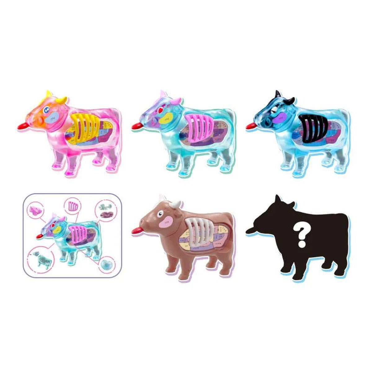 Productafbeelding Kaitai Fantasy minifiguren 4-pack Collection Beef 6 cm