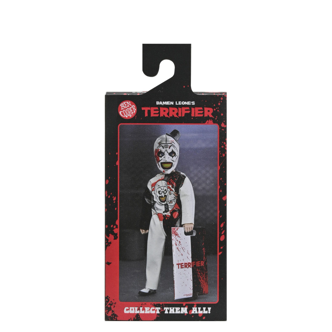 Productafbeelding Terrifier Ben Cooper actiefiguur Costume Series 9 Art the Clown