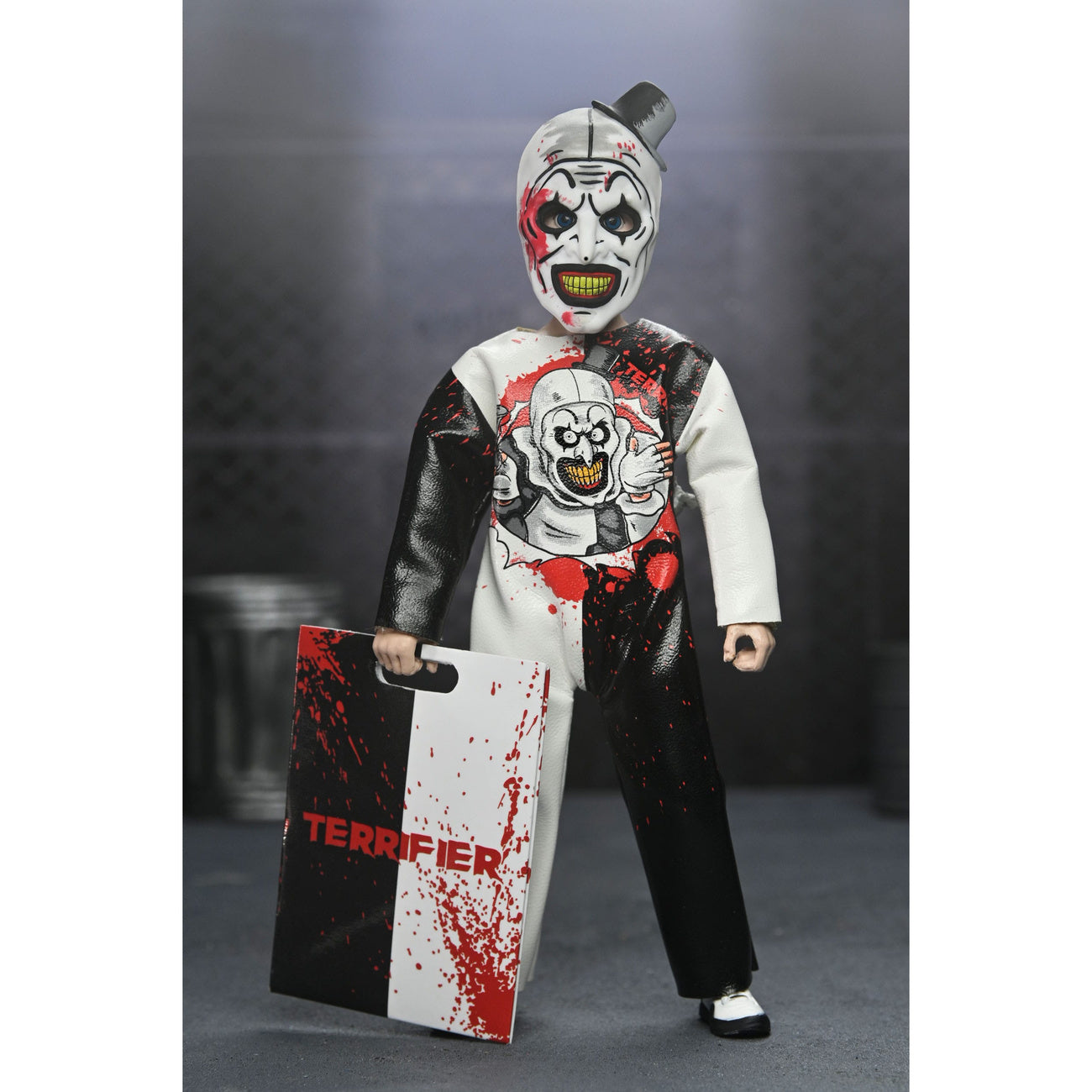 Productafbeelding Terrifier Ben Cooper actiefiguur Costume Series 9 Art the Clown