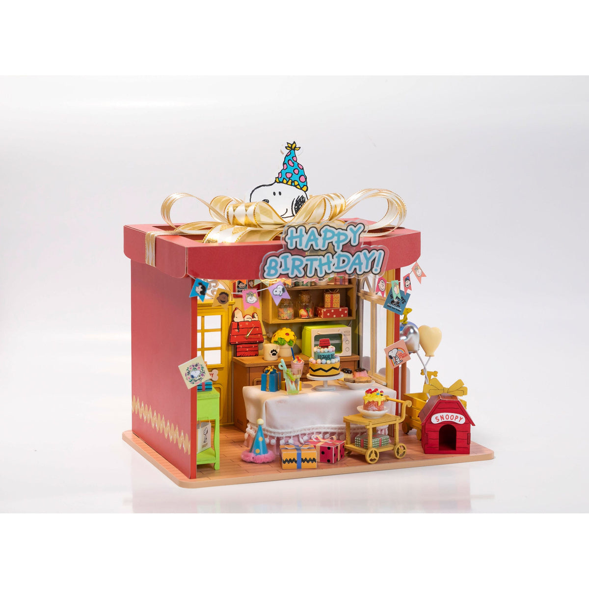 Productafbeelding The Peanuts Puremind Bouwset Birthday Party