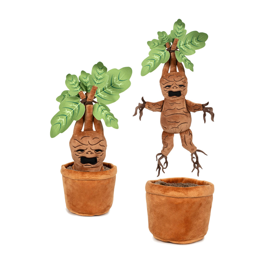 Productafbeelding Harry Potter Pluchefiguur met geluid Mandrake 25 cm