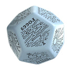 Productafbeelding Viridian Dice Jumbo Dobbelsteen Weather Generator D12 Blauw