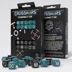 Productafbeelding Crosshairs Compact D6 dobbelstenset Stormachtig & Zwart (20)