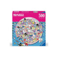 Productafbeelding Hello Kitty and Friends Rond Puzzel (500 Stukjes)
