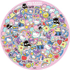 Productafbeelding Hello Kitty and Friends Rond Puzzel (500 Stukjes)