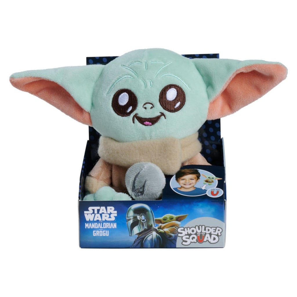 Productafbeelding Star Wars The Mandalorian Grogu schouderpluche figuur 13 cm