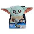 Productafbeelding Star Wars The Mandalorian Grogu schouderpluche figuur 13 cm