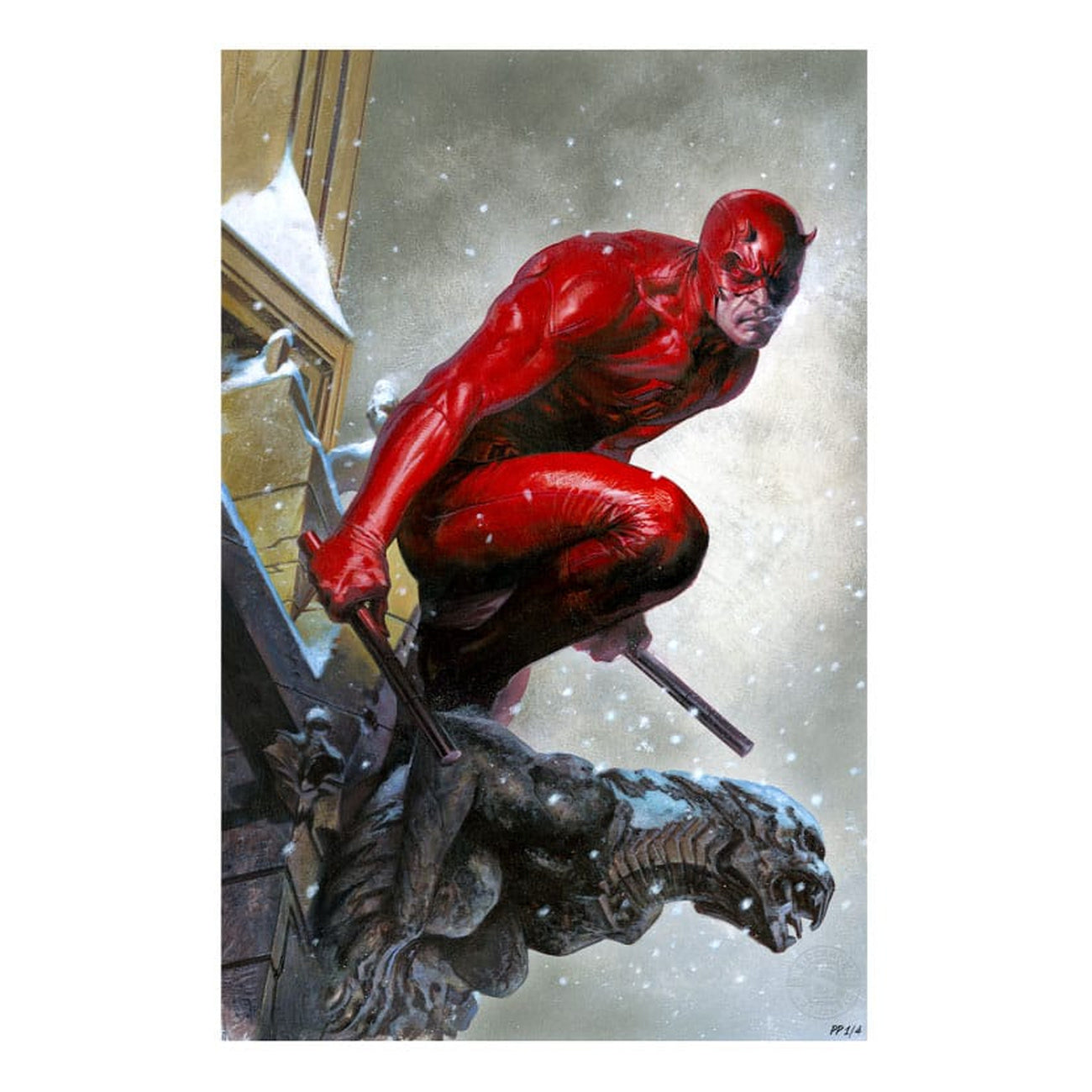 Productafbeelding Marvel kunstdruk Daredevil 61 x 41 cm – oningelijst