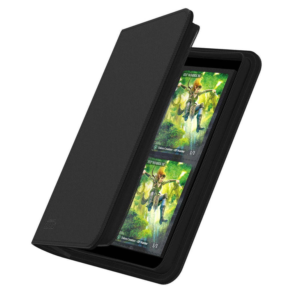 Productafbeelding Ultimate Guard Zipfolio 160 8-Pocket Xenoskin - Zwart